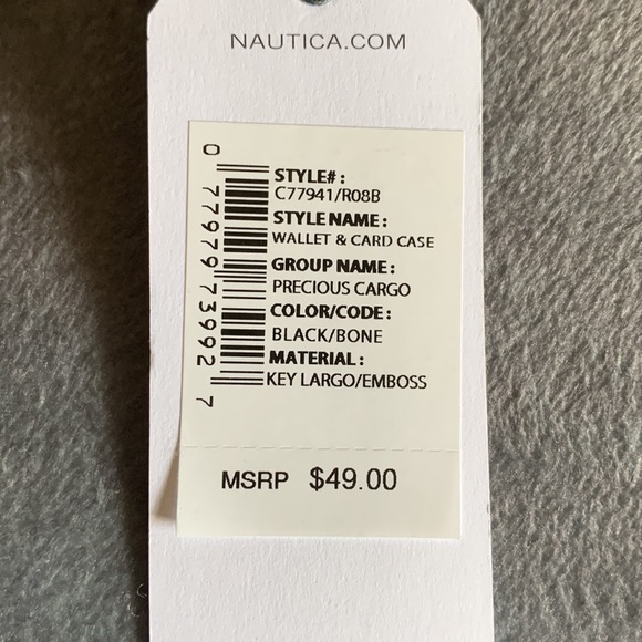 NAUTICA…Two Piece Set … Wallet and RFID Card case.. MSRP: $49.00 - Picture 11 of 11